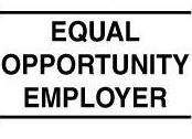 Equal Opportunity Employer